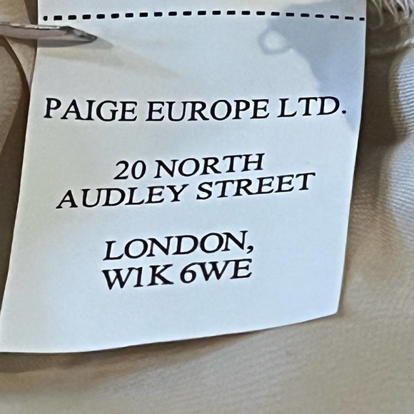 PAIGE ANDREYA SATIN LONG SLEEVE‎ THONG BODYSUIT NWT WOMEN'S SIZE MEDIUM - Picture 16 of 16